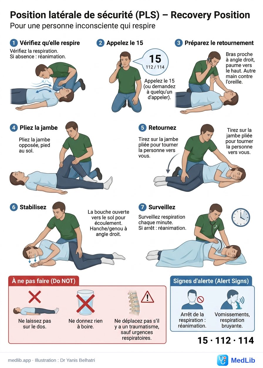 Position latérale de sécurité (PLS)